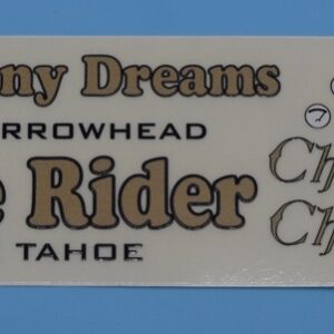 Decals-Kit #1230-1930 Runabout
