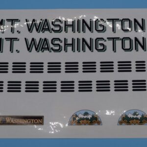 Decals-Kit #1235-Mt. Washington