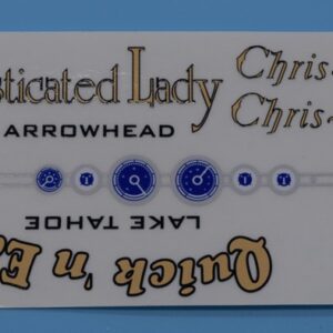 Decals-Kit #1241-Triple Barrel Back