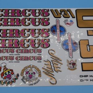 Decals-Kit #1325-Miss Circus Circus