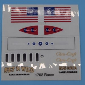 Decals-Kit #1702-Chris-Craft Racer
