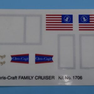 Decals-Kit #1706-Chris-Craft Cruiser