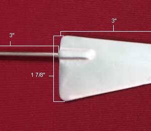 Rudder & Shaft for Dumas kit #1211, 1213, 1218, 1226 Kit #3518