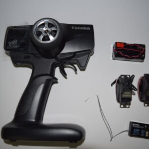 2 Channel Radio Control with 2 Servos & Battery Holder