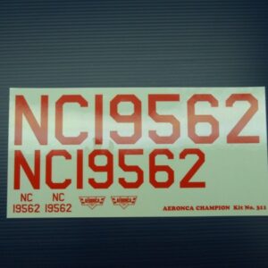 Decals-Kit #311-Aeronca 7AC Champion