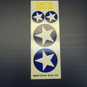 Decals-Kit #321-WACO CG-4A
