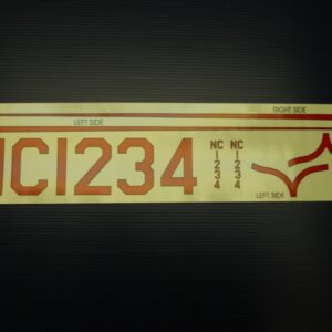 Decals-Kit #326-Rearwin Speedster