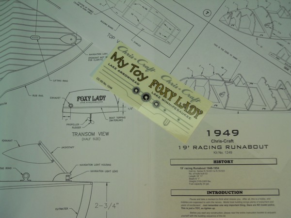 Plans, Instructions, & Decals