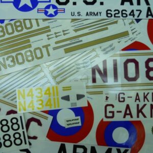 Decals-1800 Series-Elec. R/C