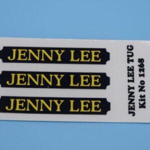 Decals-Kit #1268-Jenny Lee Tug