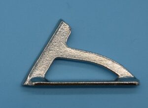 Chrome Plated Left Side Windshield Bracket 28-409C